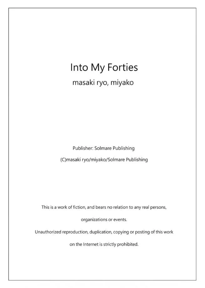 Into My Forties Chapter 1 page 31 - 