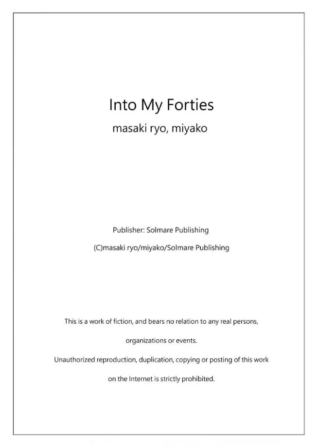 Into My Forties Chapter 4 page 30 - 