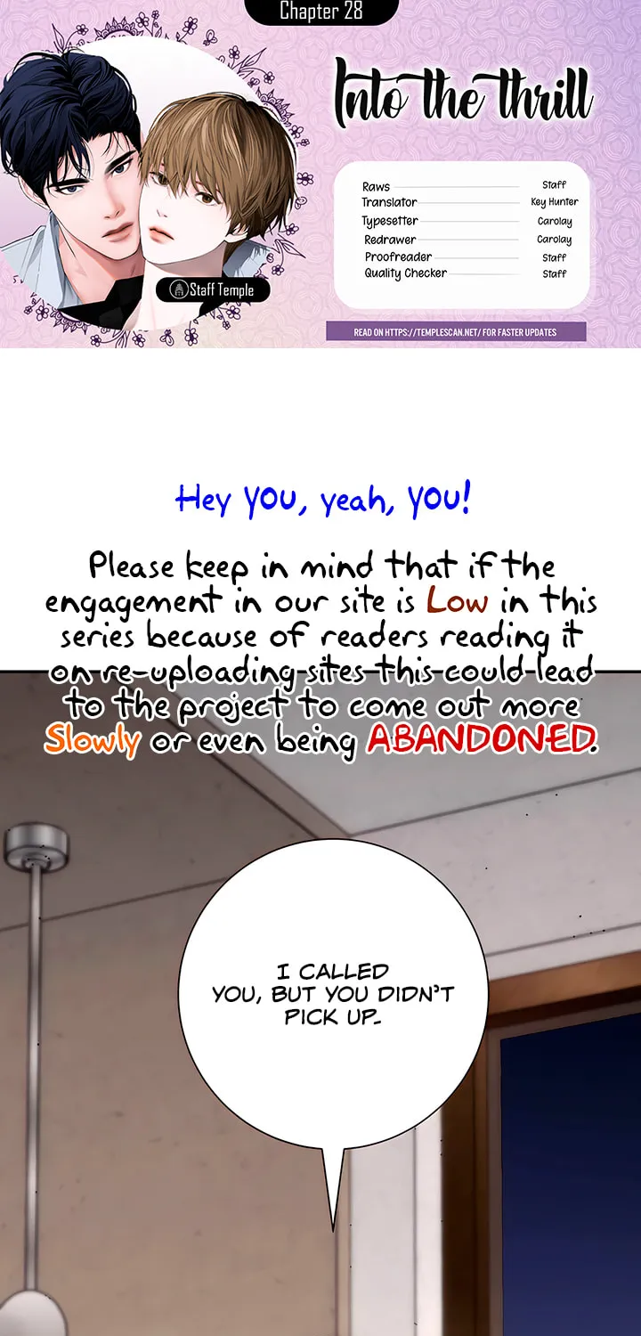 Into the Thrill Chapter 28 page 1 - 