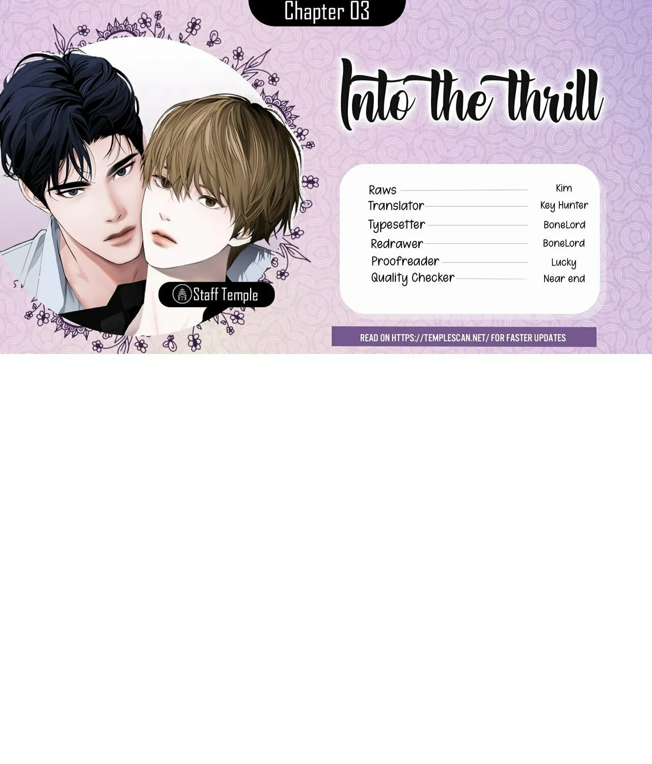 Into the Thrill Chapter 3 page 1 - 