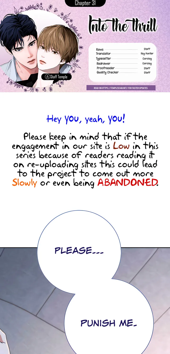 Into the Thrill Chapter 31 page 1 - 