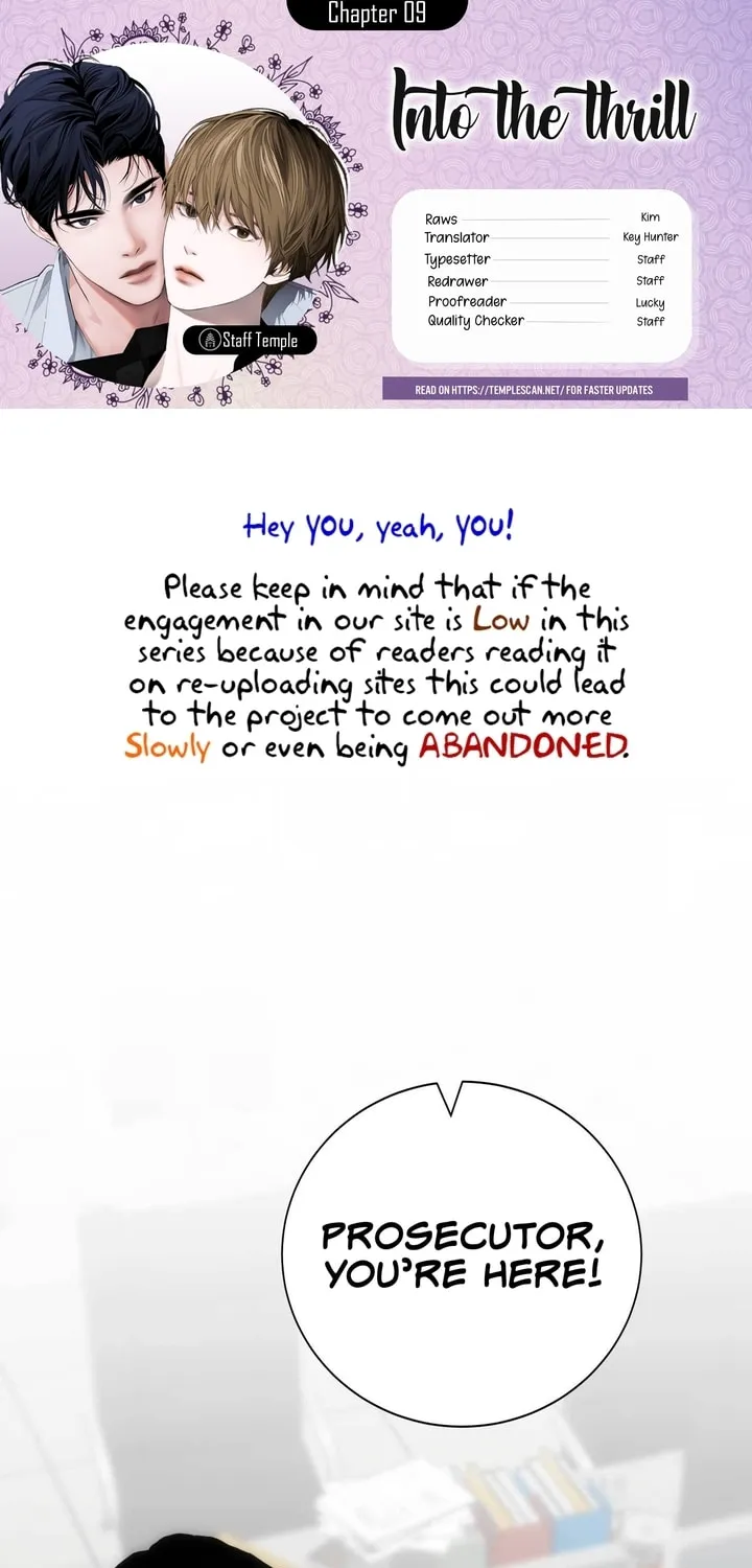 Into the Thrill Chapter 9 page 1 - 