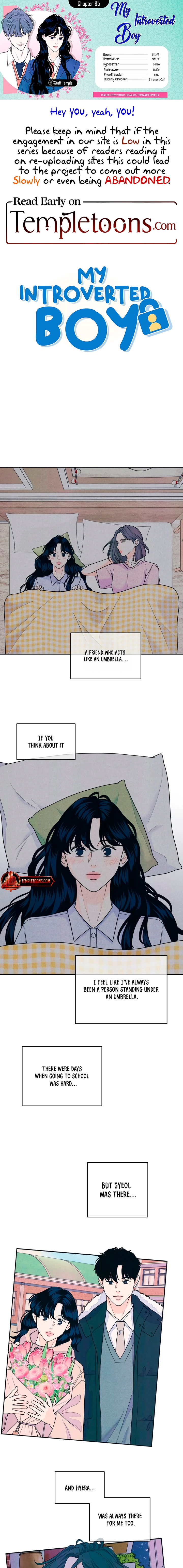Introverted Us Chapter 85 page 1 - 