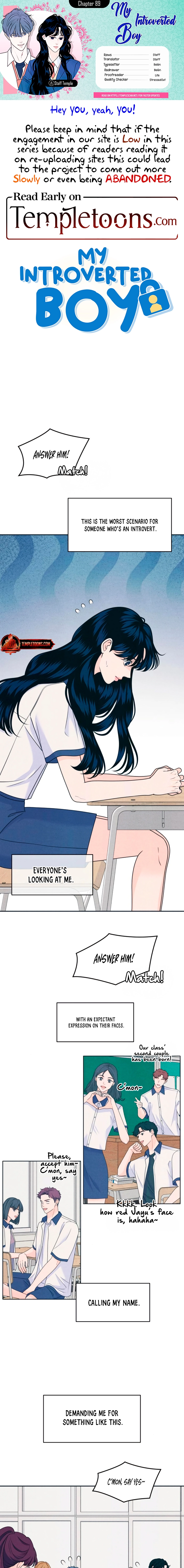 Introverted Us Chapter 89 page 1 - 
