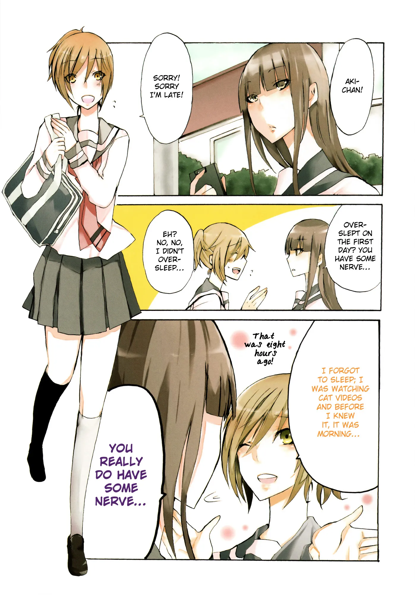 Inugami-San To Nekoyama-San Chapter 0 page 7 - 