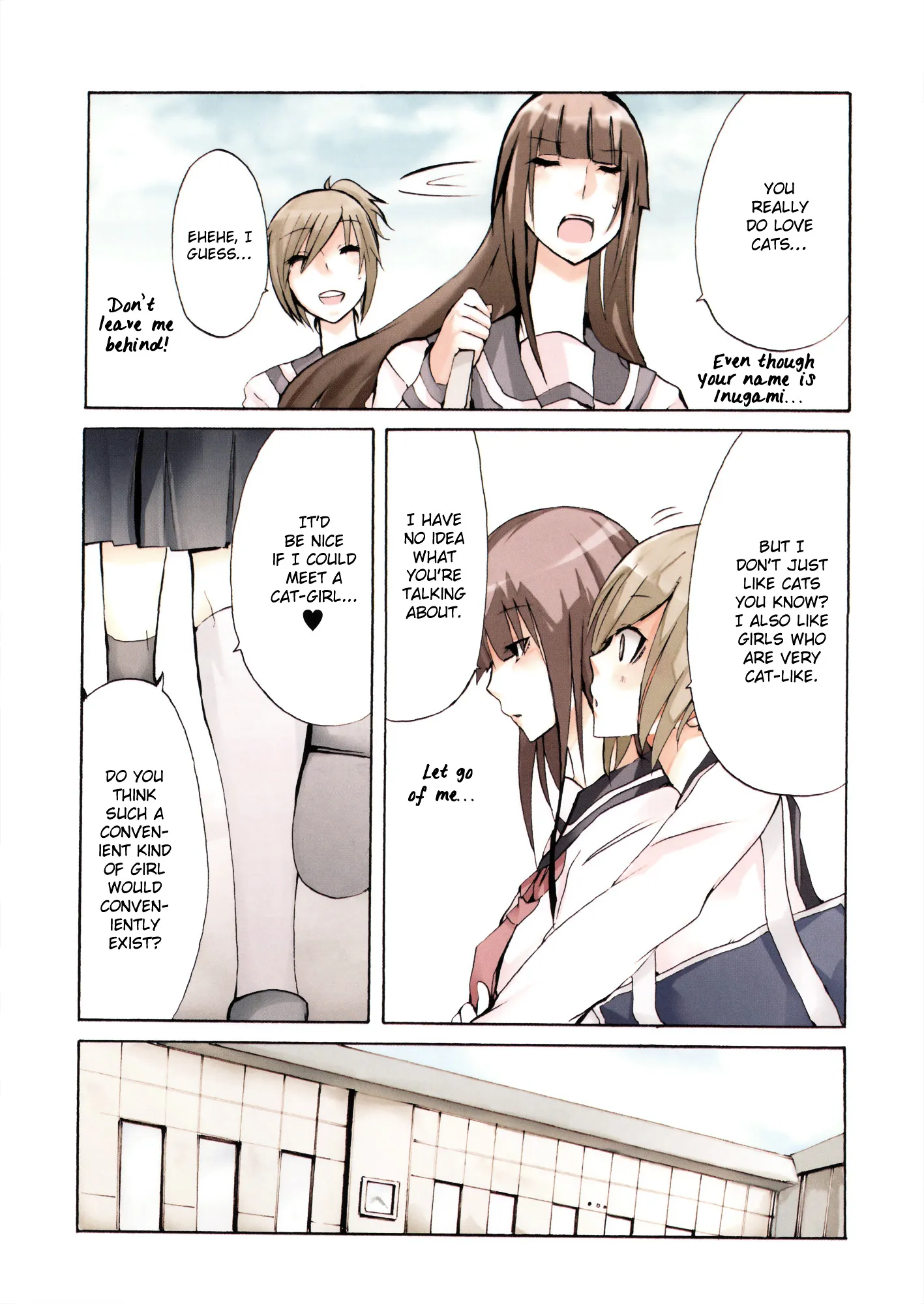 Inugami-San To Nekoyama-San Chapter 0 page 8 - 