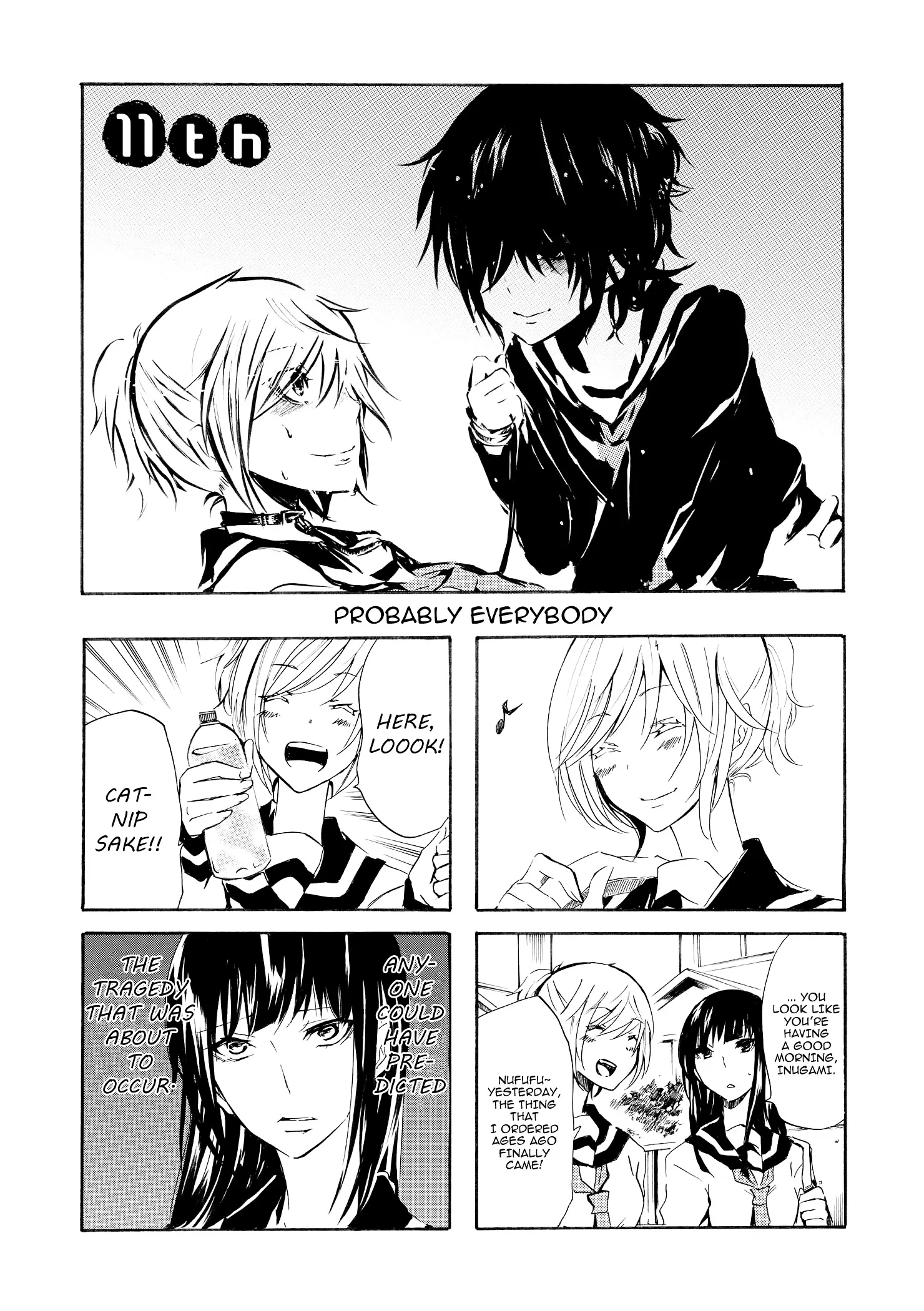 Inugami-San To Nekoyama-San Chapter 11 page 1 - 