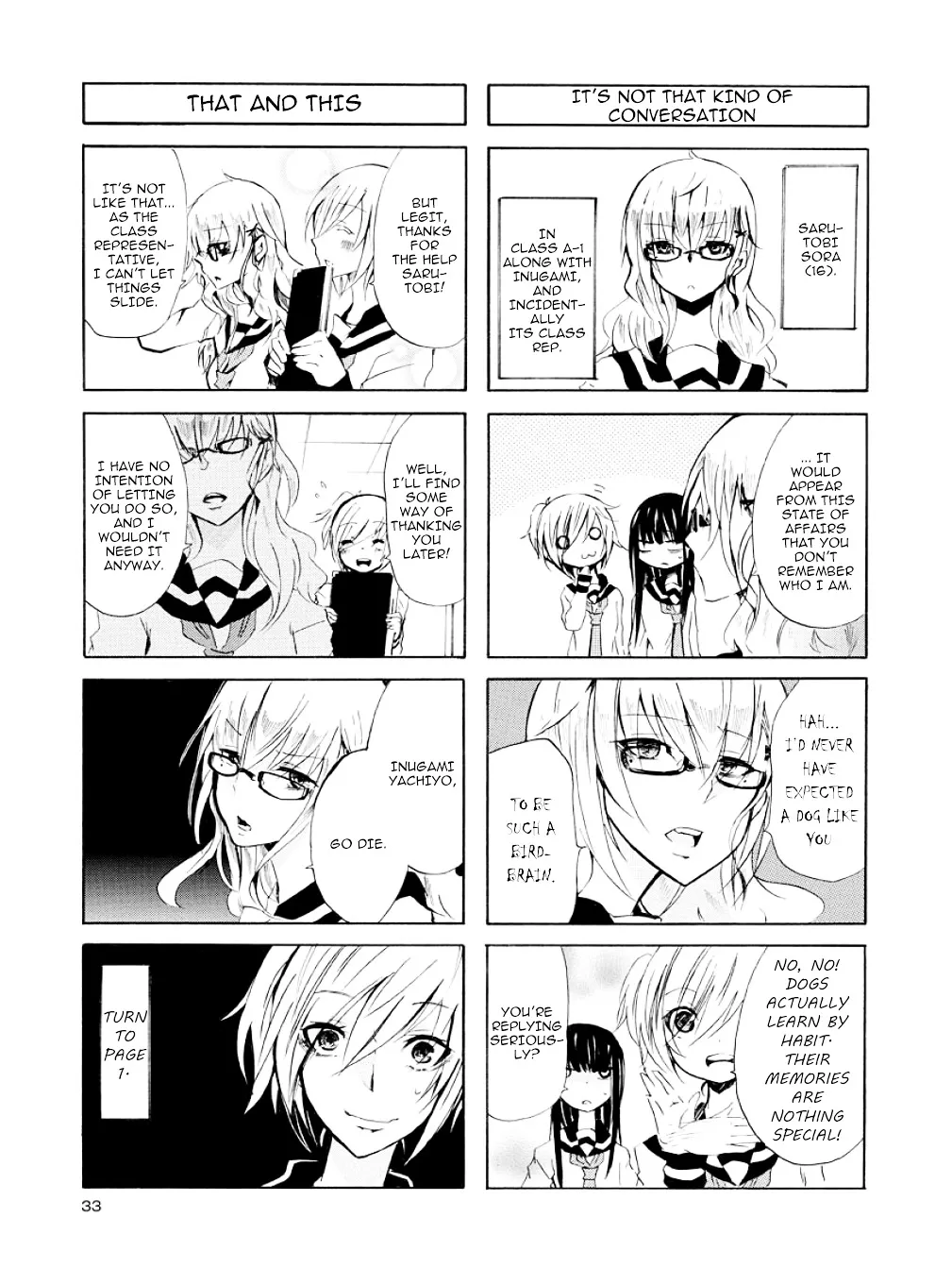 Inugami-San To Nekoyama-San Chapter 14 page 6 - 