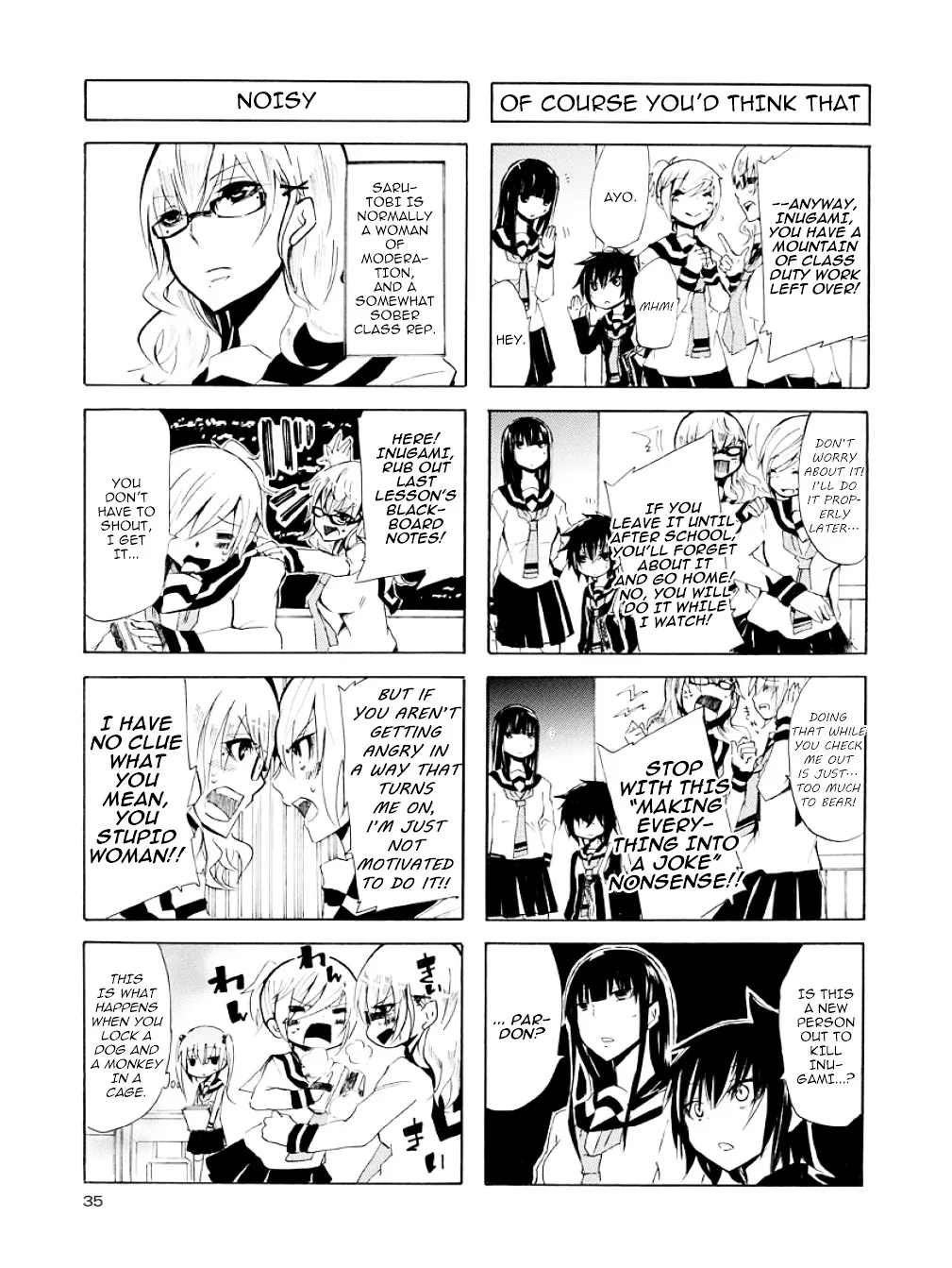 Inugami-San To Nekoyama-San Chapter 14 page 8 - 