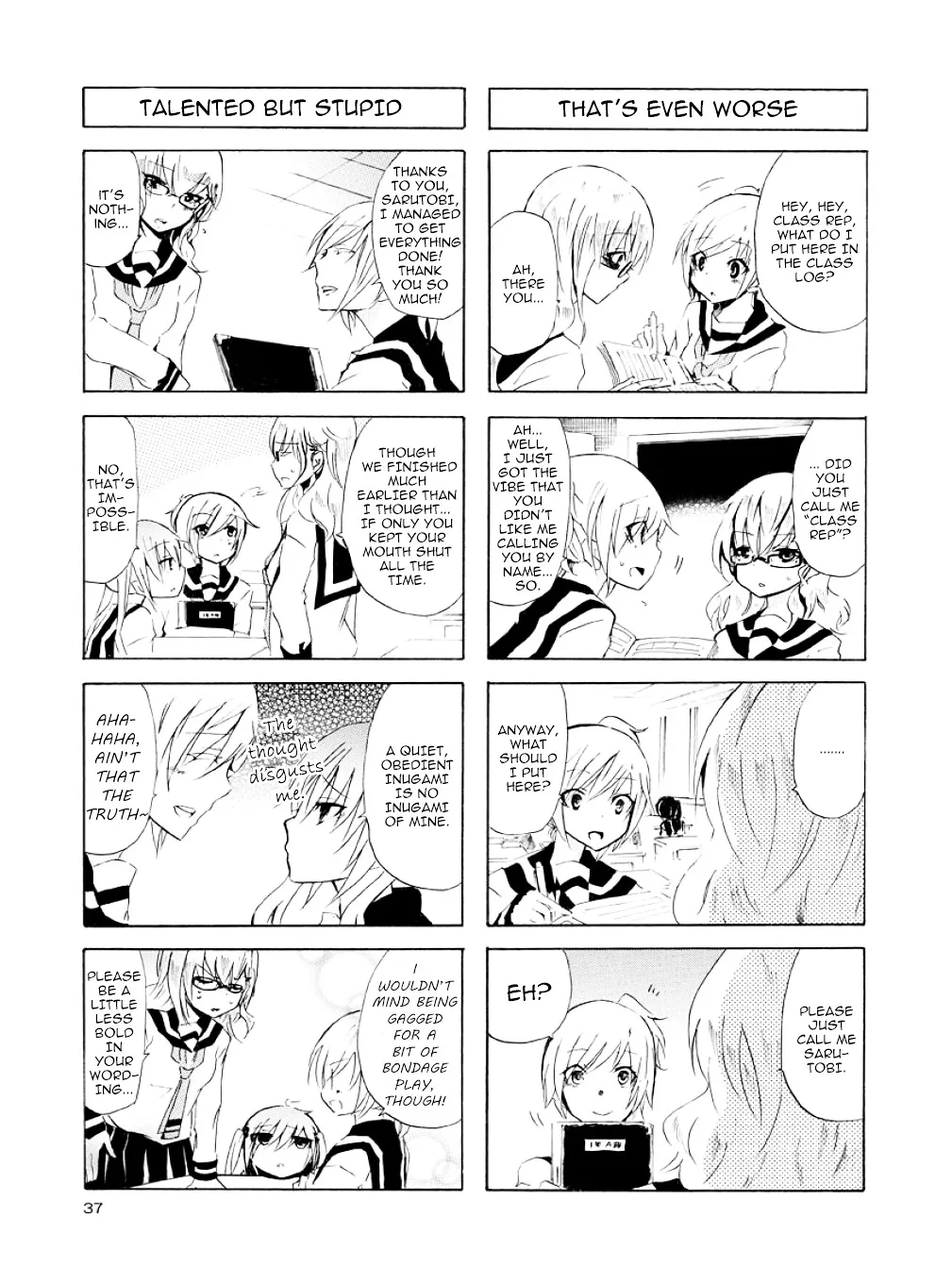 Inugami-San To Nekoyama-San Chapter 14 page 10 - 