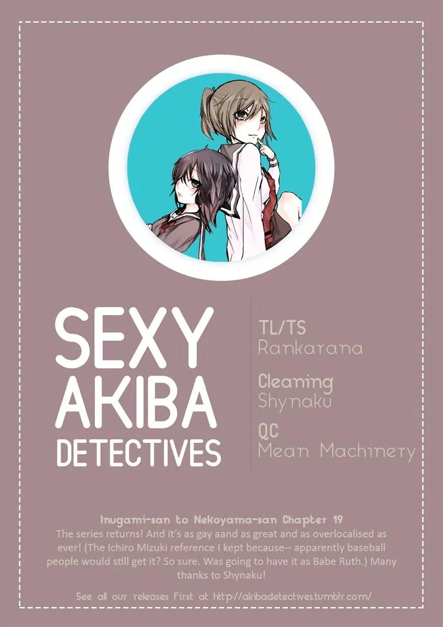 Inugami-San To Nekoyama-San Chapter 19 page 9 - 