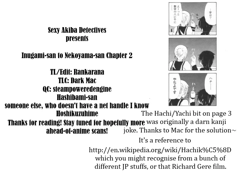 Inugami-San To Nekoyama-San Chapter 2 page 9 - 