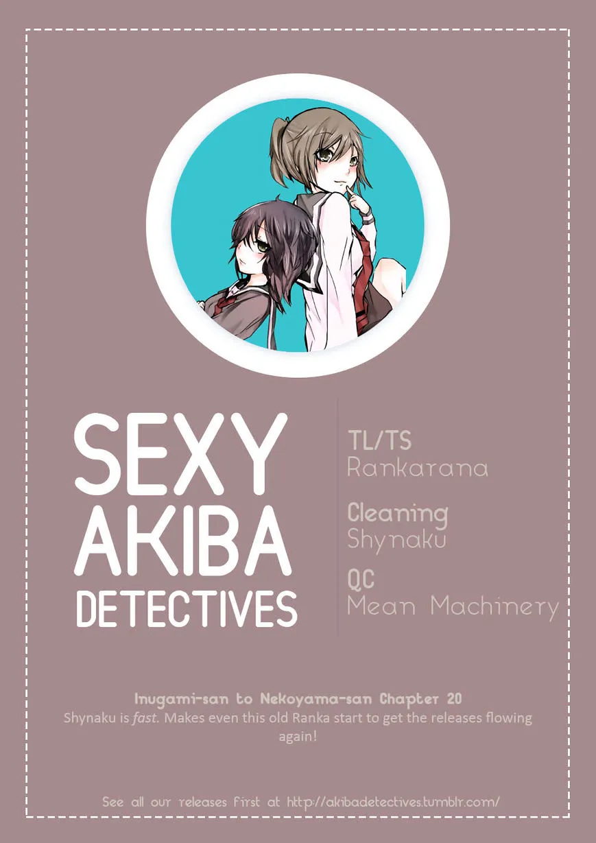 Inugami-San To Nekoyama-San Chapter 20 page 11 - 