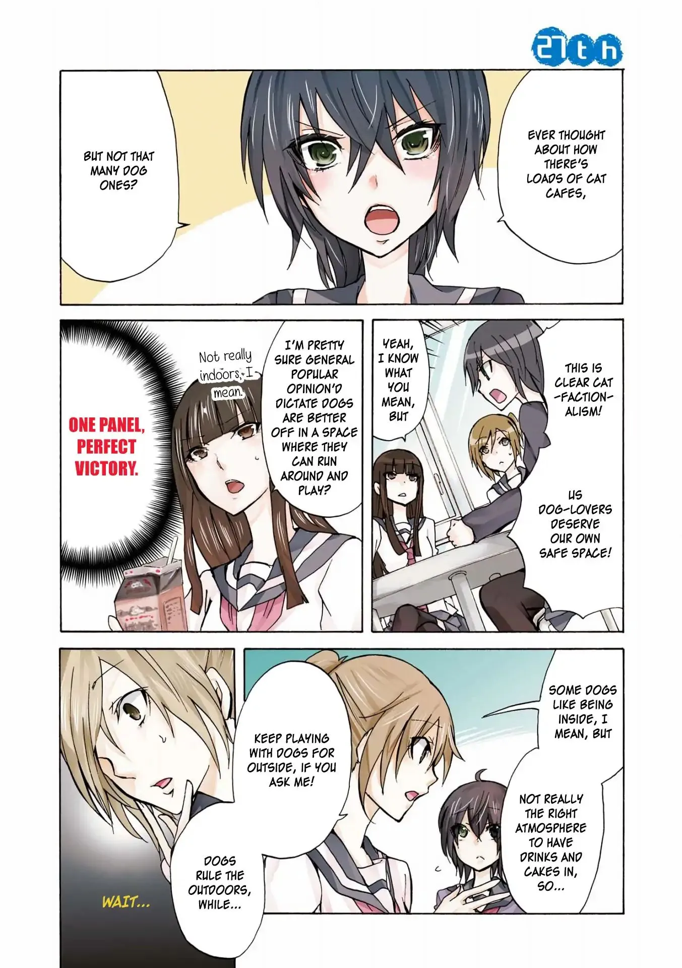 Inugami-San To Nekoyama-San Chapter 27 page 1 - 