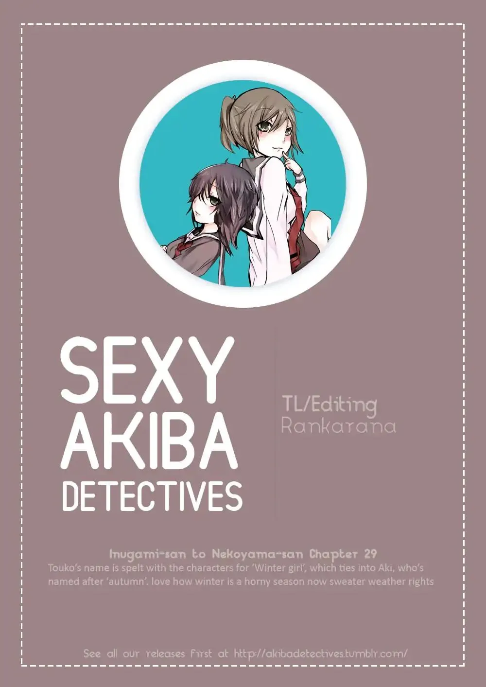 Inugami-San To Nekoyama-San Chapter 29 page 5 - 