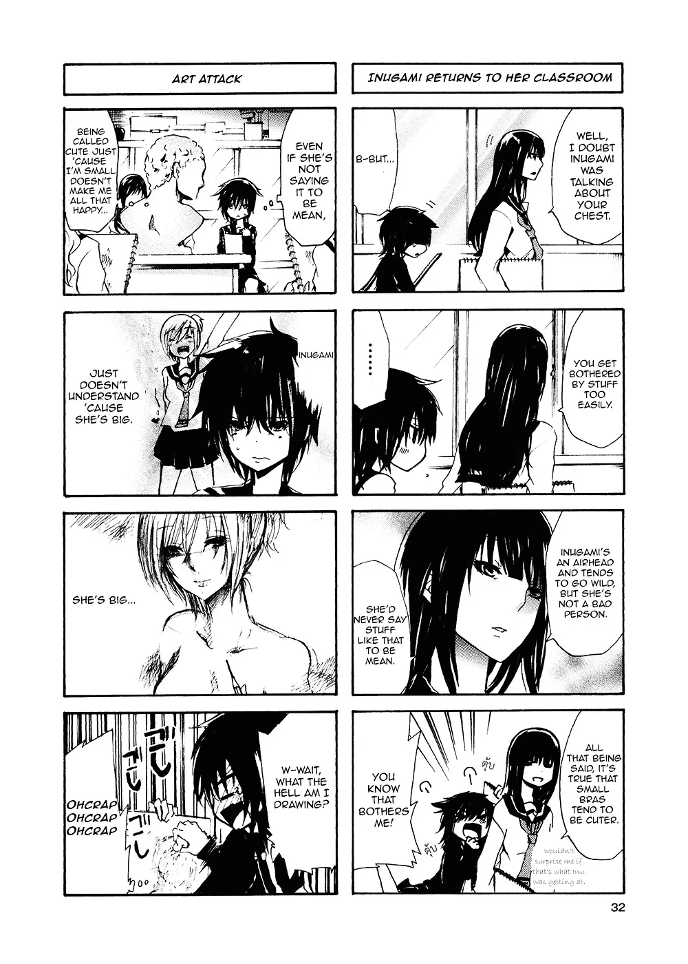 Inugami-San To Nekoyama-San Chapter 3 page 4 - 