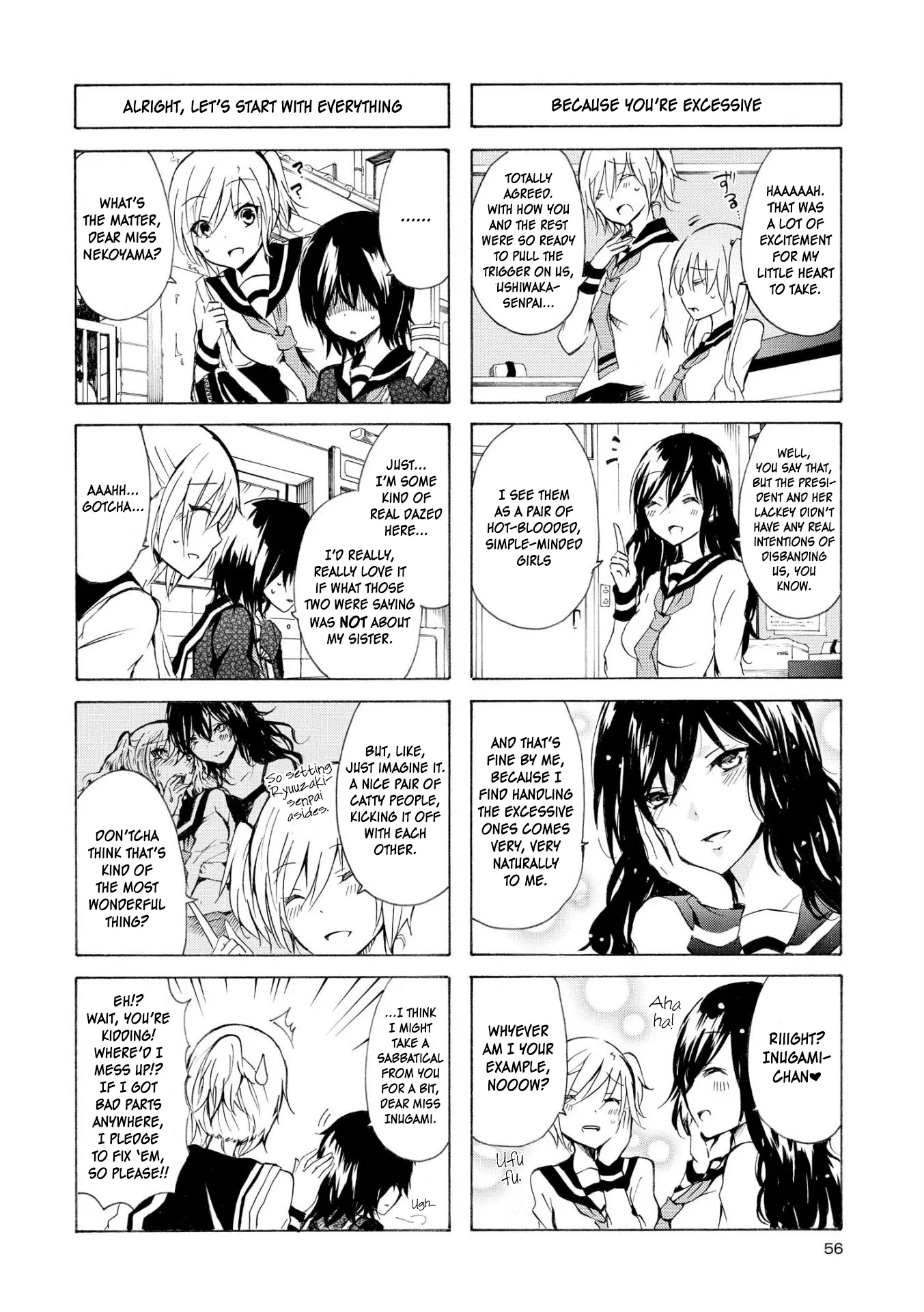 Inugami-San To Nekoyama-San Chapter 32 page 8 - 