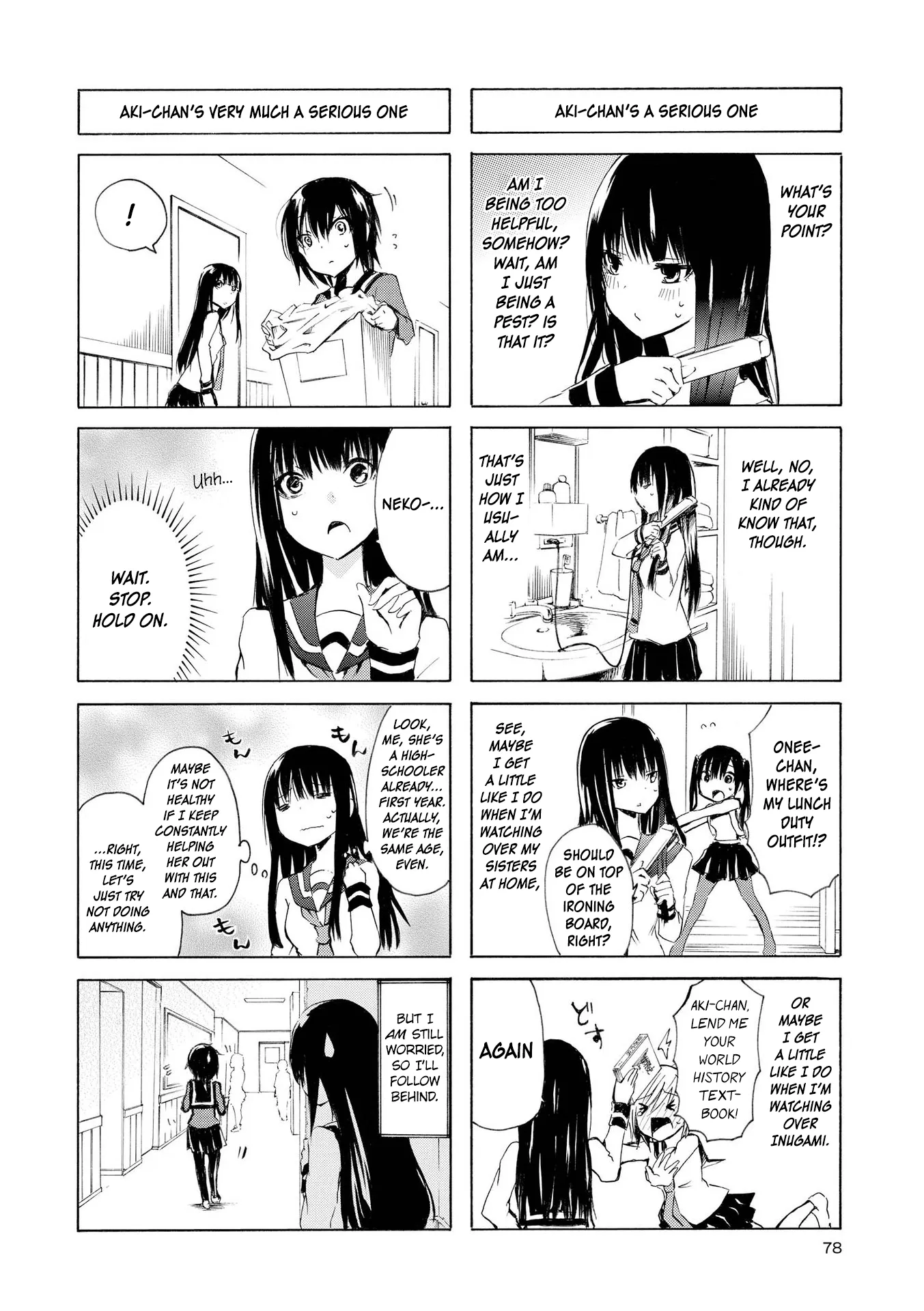 Inugami-San To Nekoyama-San Chapter 35 page 4 - 