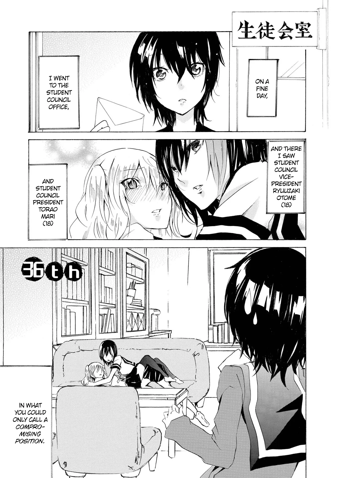 Inugami-San To Nekoyama-San Chapter 36 page 1 - 