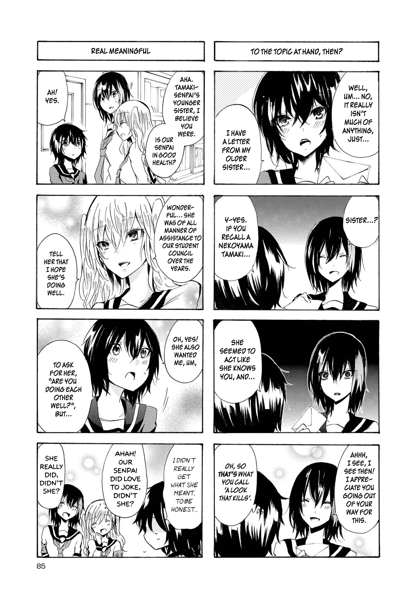 Inugami-San To Nekoyama-San Chapter 36 page 3 - 