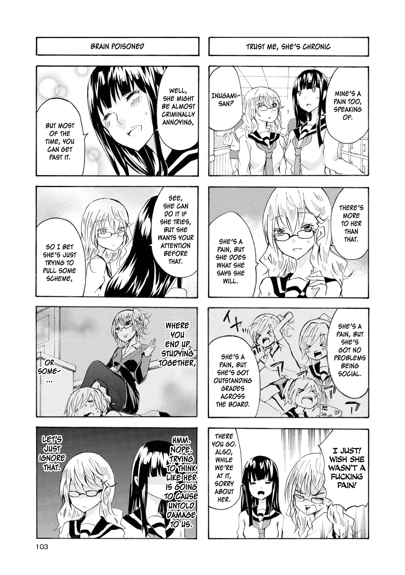 Inugami-San To Nekoyama-San Chapter 38 page 5 - 