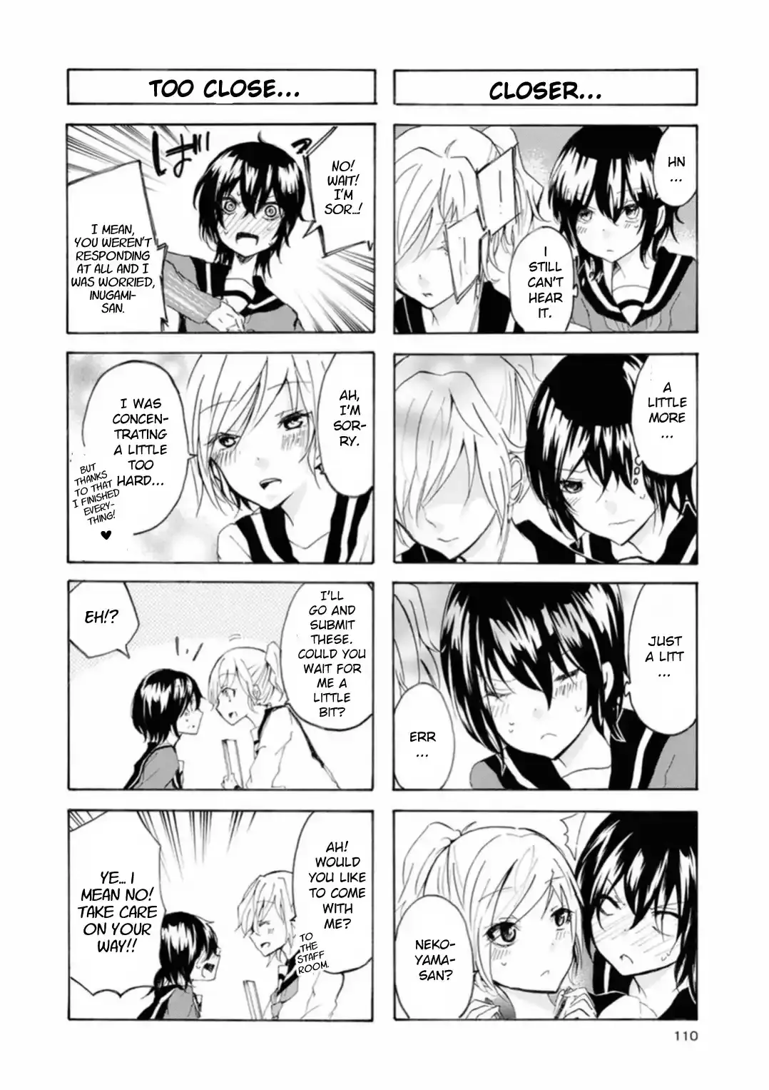 Inugami-San To Nekoyama-San Chapter 39 page 4 - 