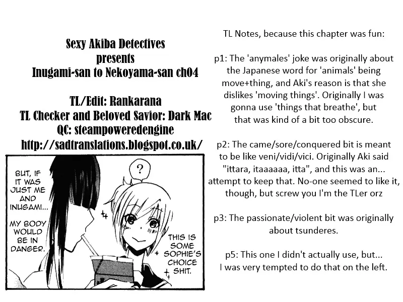 Inugami-San To Nekoyama-San Chapter 4 page 9 - 