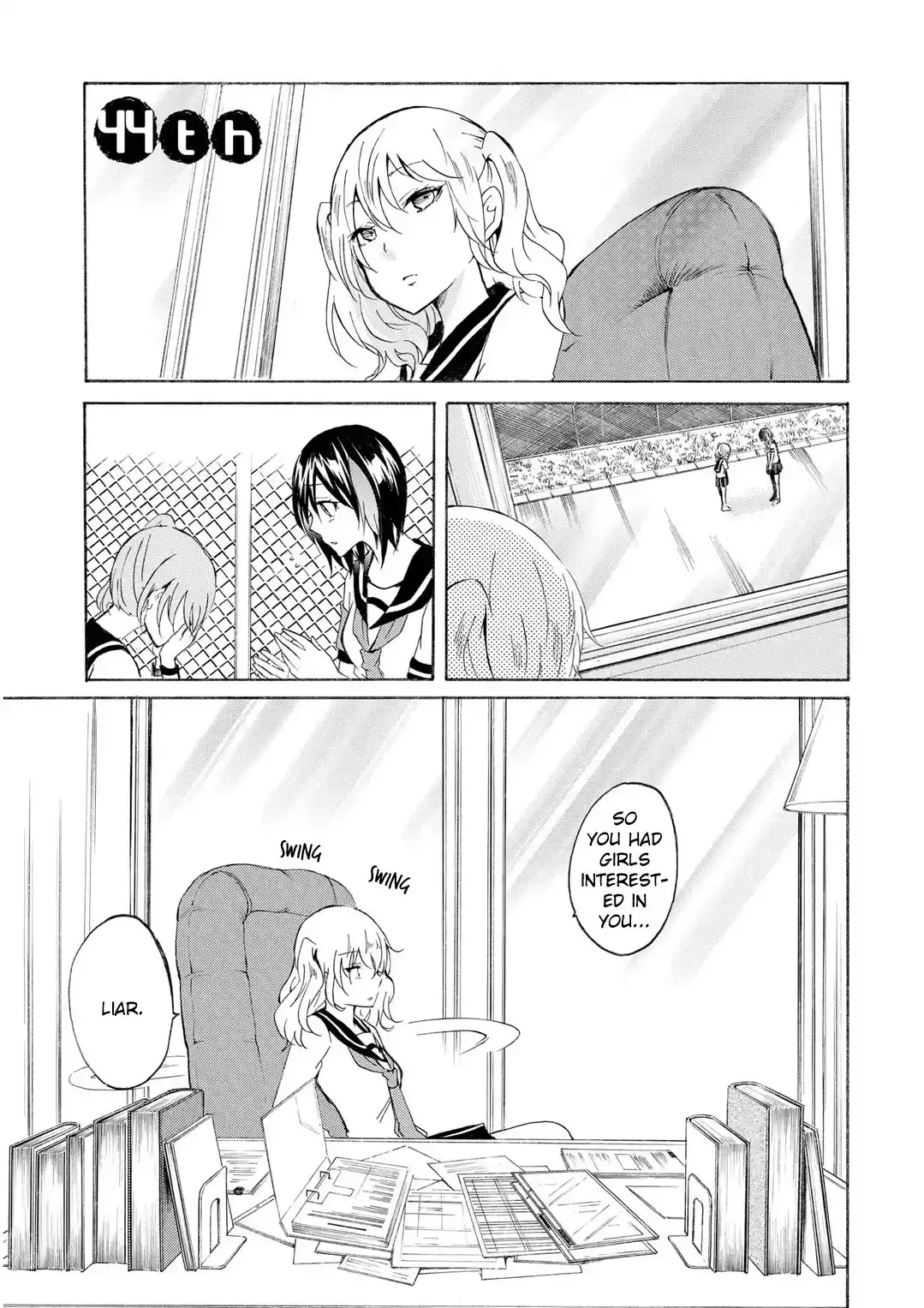 Inugami-San To Nekoyama-San Chapter 44 page 1 - 