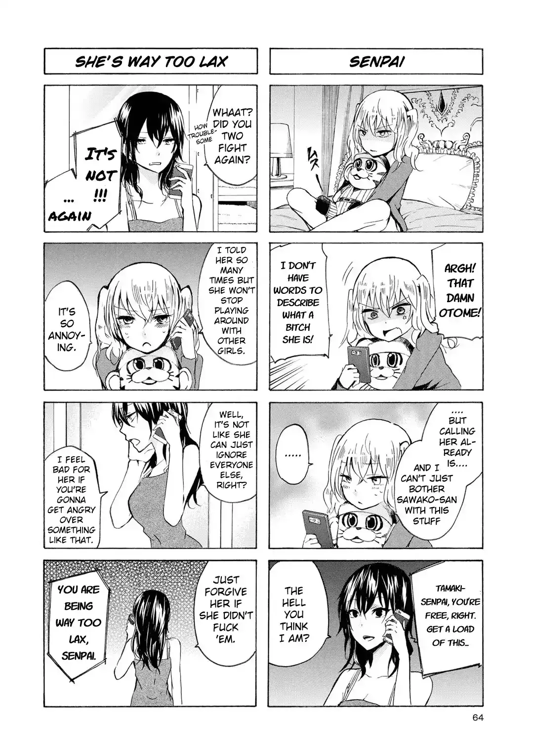 Inugami-San To Nekoyama-San Chapter 44 page 4 - 