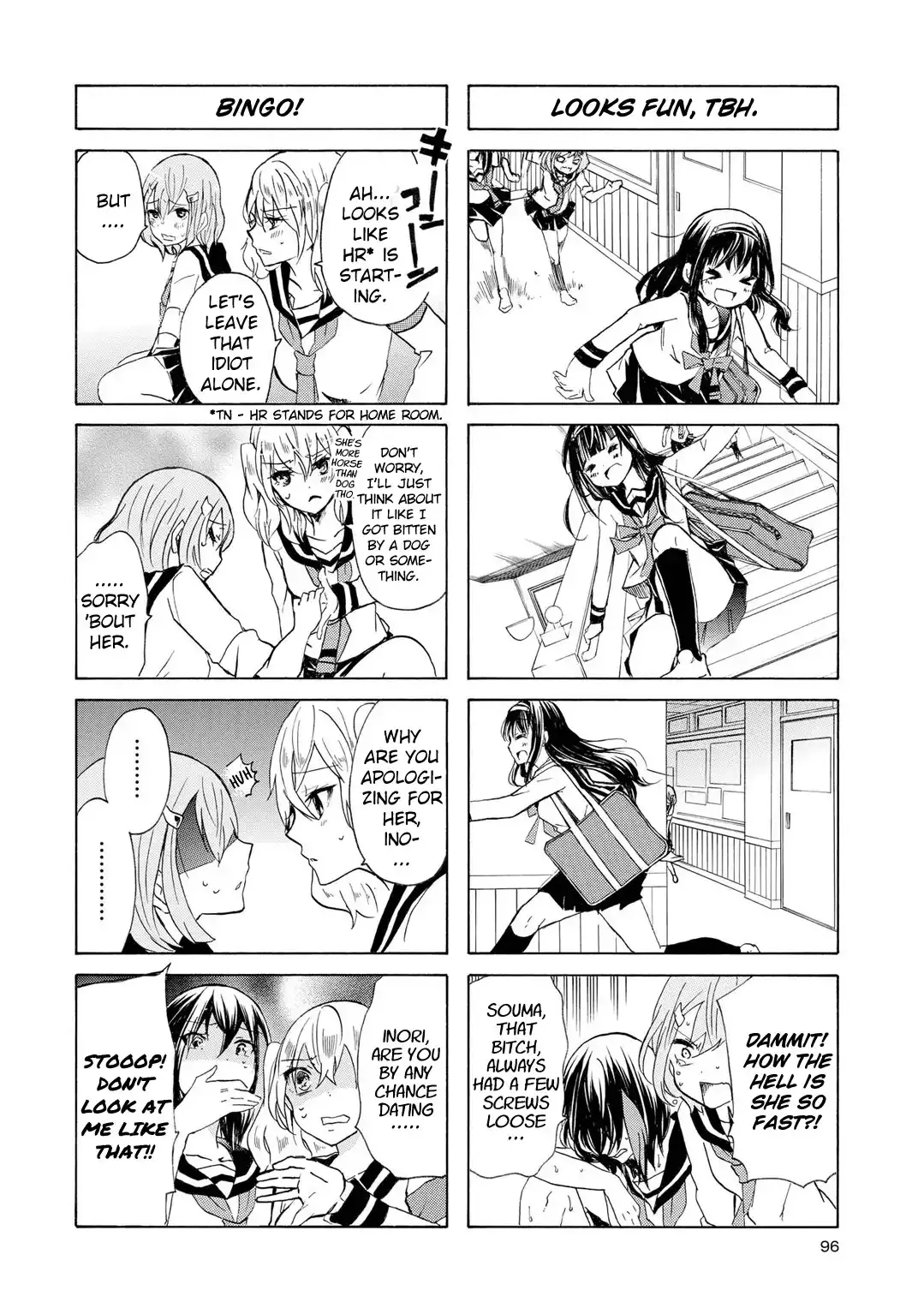 Inugami-San To Nekoyama-San Chapter 47 page 4 - 