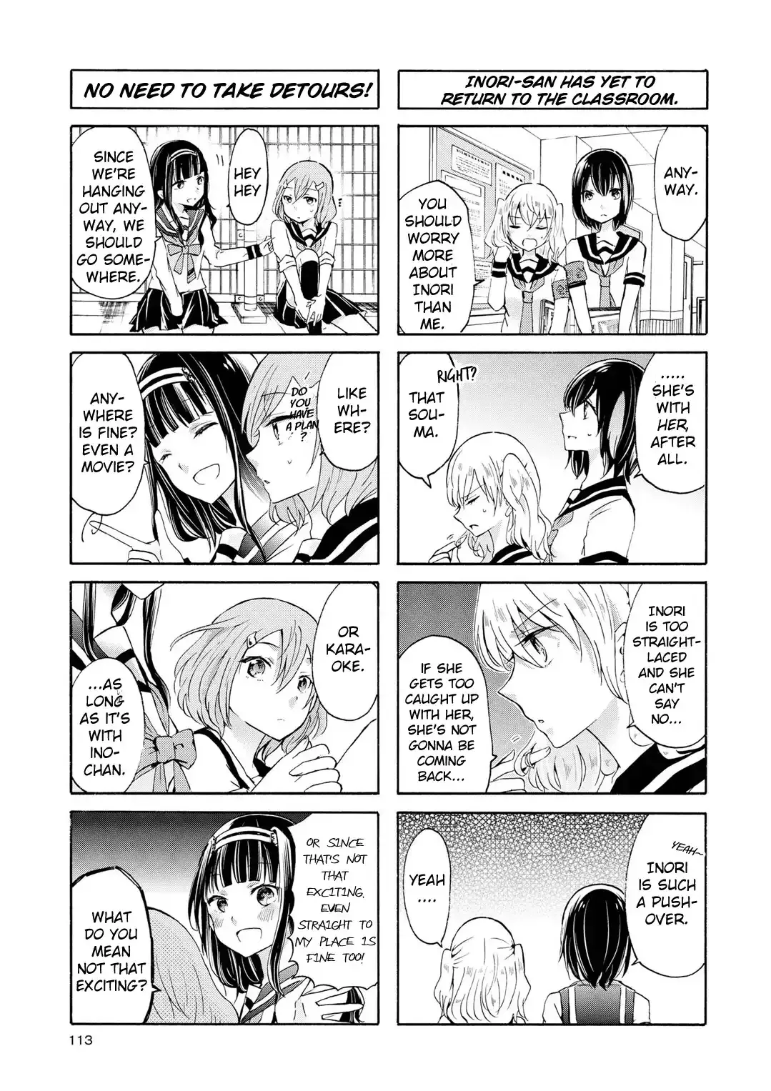Inugami-San To Nekoyama-San Chapter 49 page 3 - 