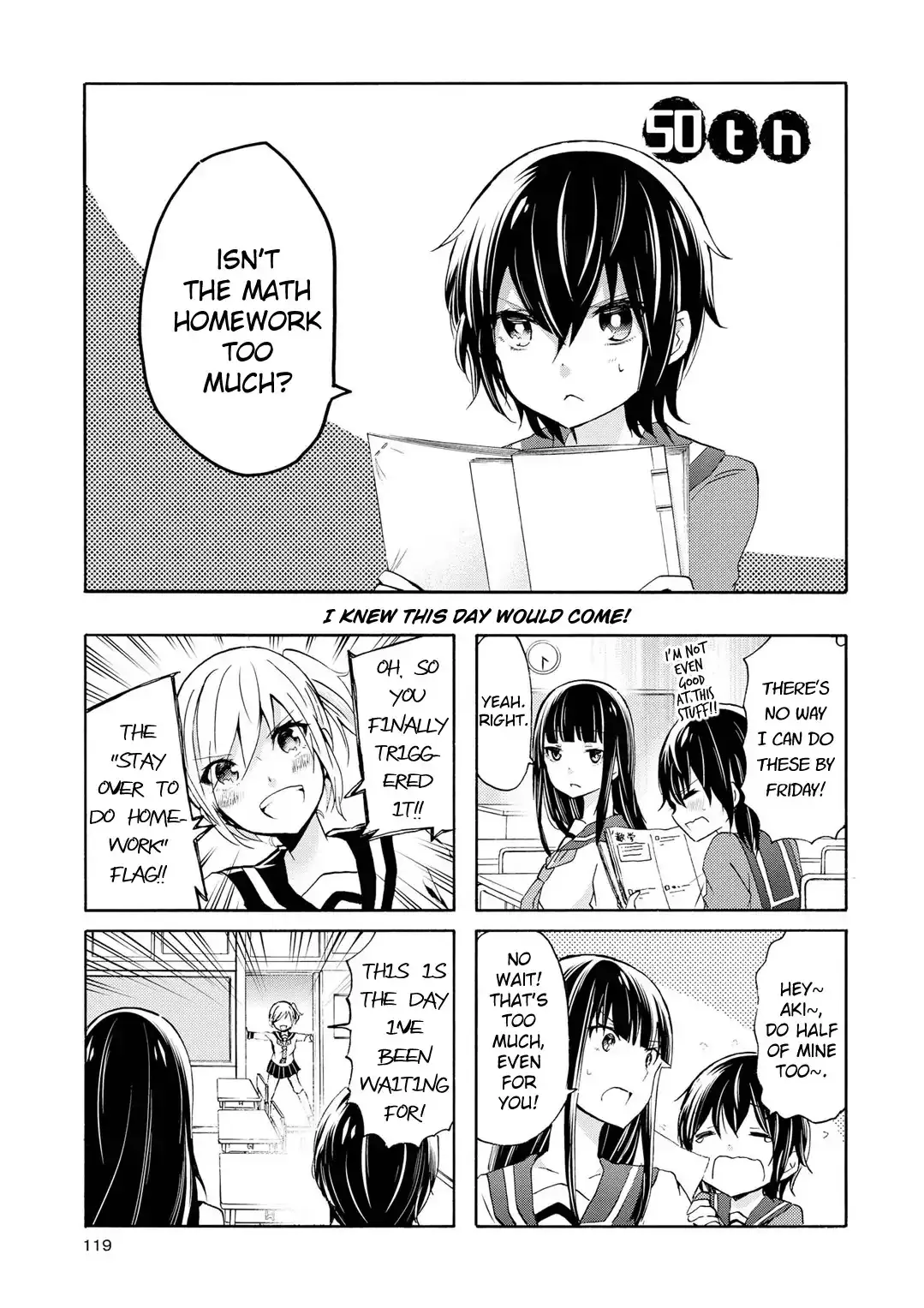 Inugami-San To Nekoyama-San Chapter 50 page 1 - 