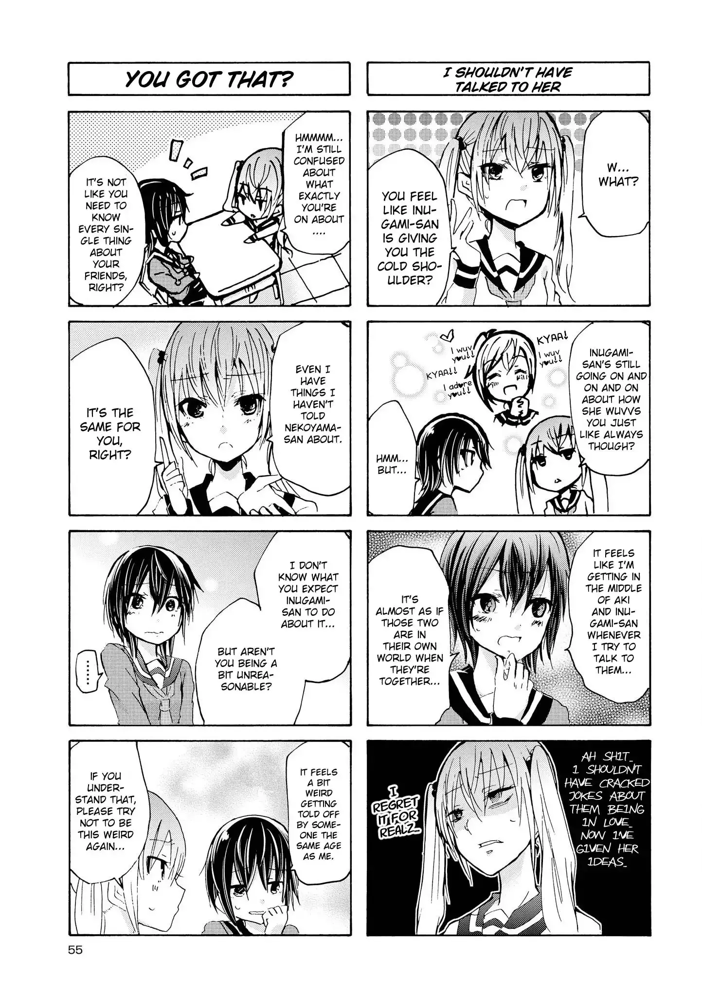 Inugami-San To Nekoyama-San Chapter 56 page 5 - 