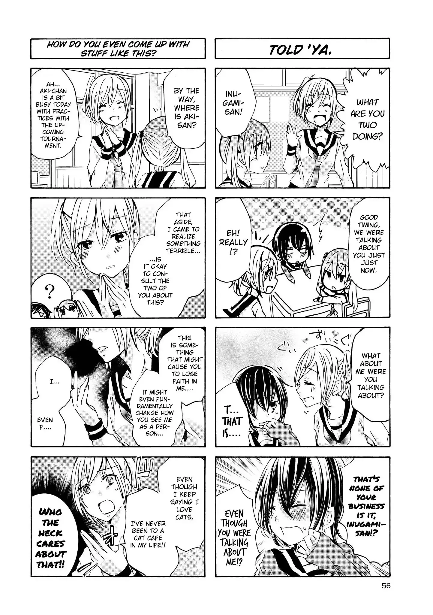 Inugami-San To Nekoyama-San Chapter 56 page 6 - 