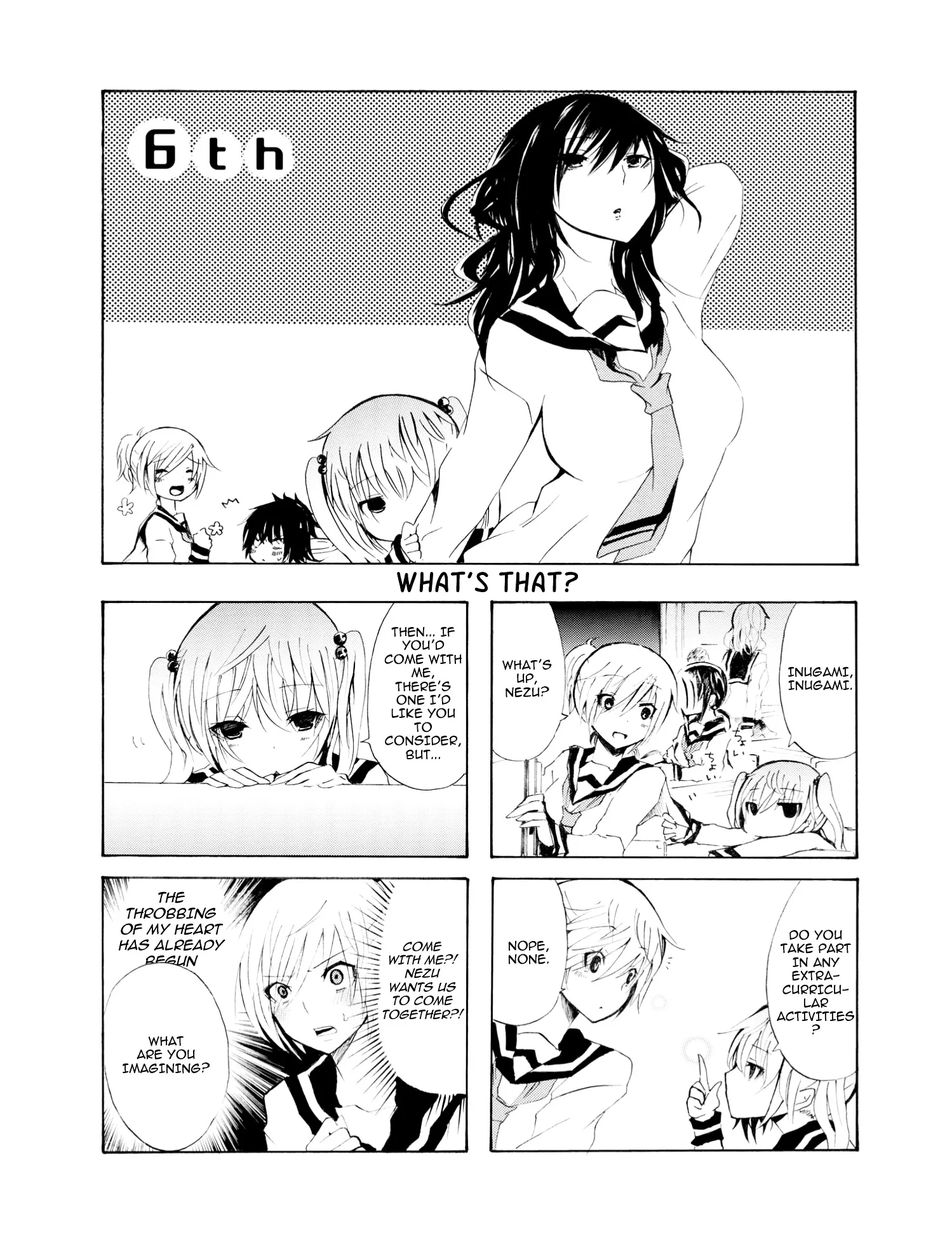 Inugami-San To Nekoyama-San Chapter 6 page 1 - 