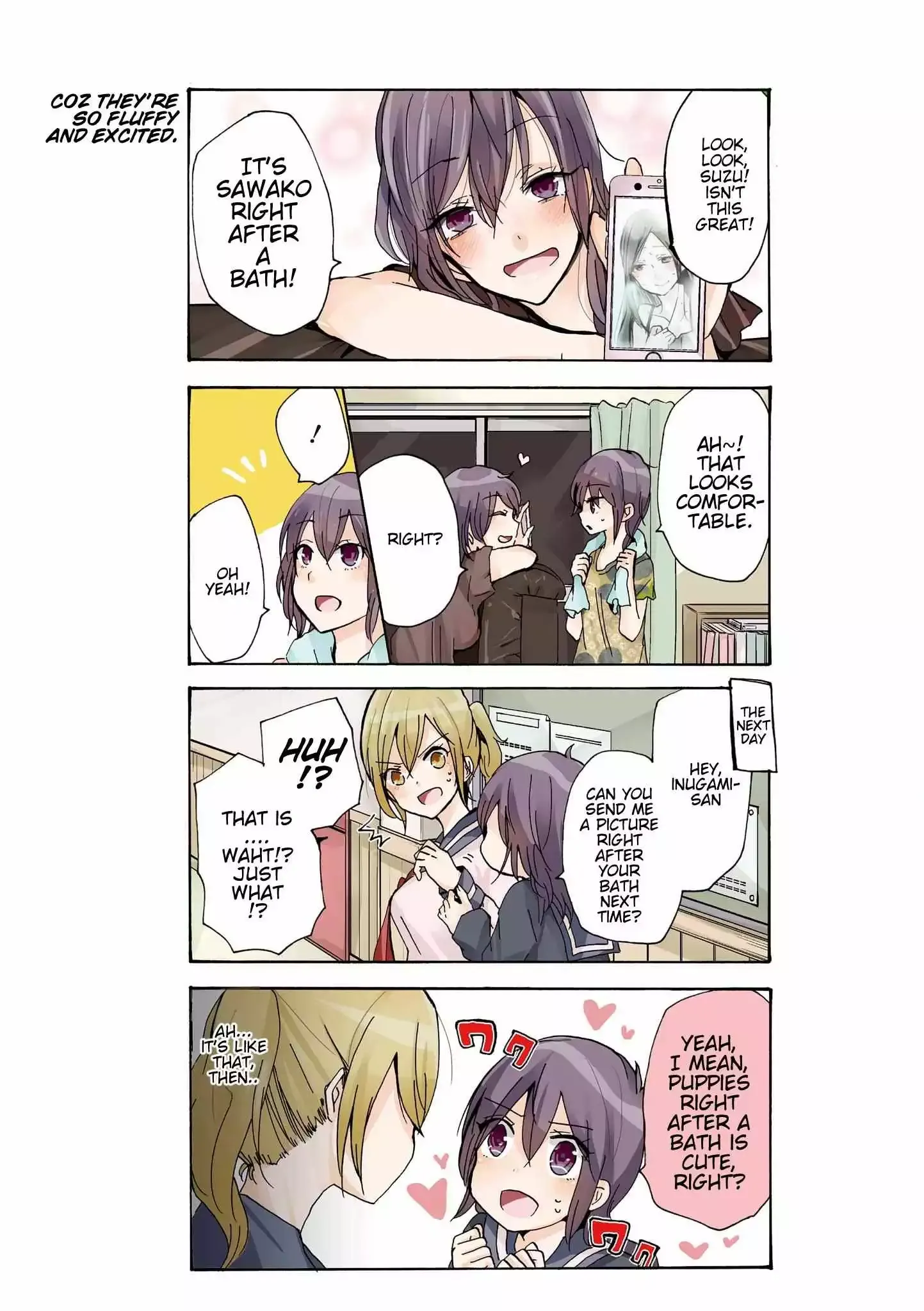 Inugami-San To Nekoyama-San Chapter 65.5 page 6 - 