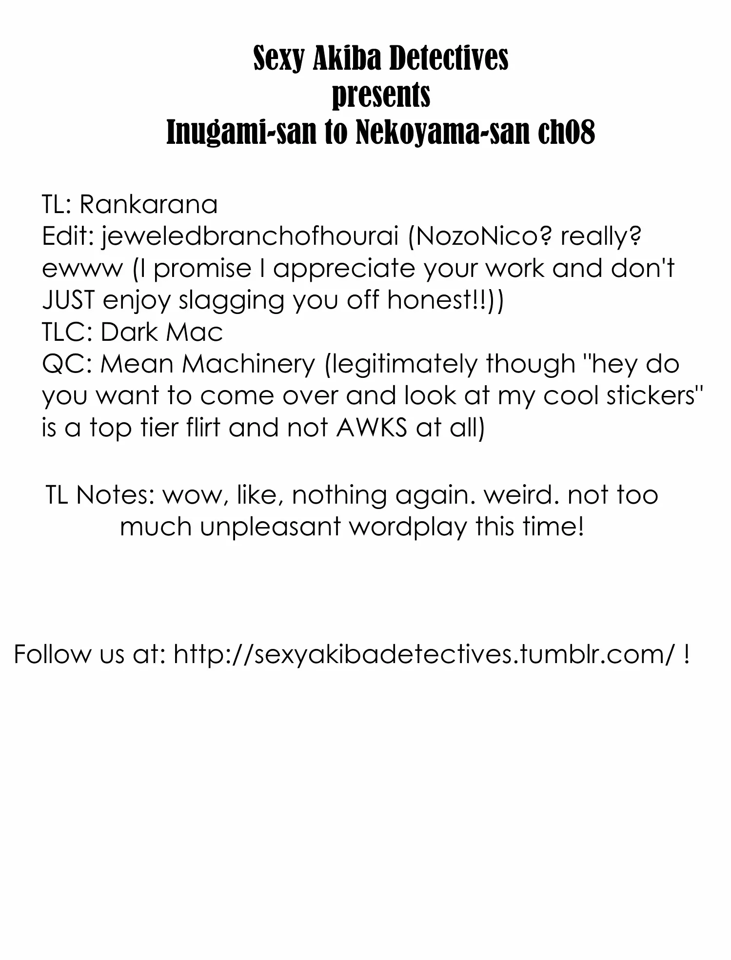 Inugami-San To Nekoyama-San Chapter 8 page 9 - 