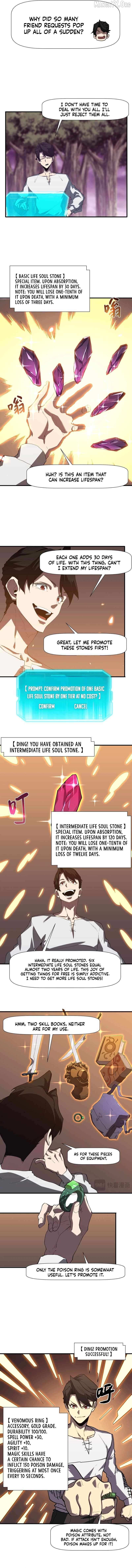 Invincible With Only a Single Point of HP Chapter 4 page 5 - 