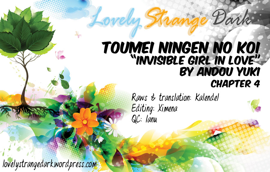 Invisible Girl in Love Chapter 4 page 1 - 