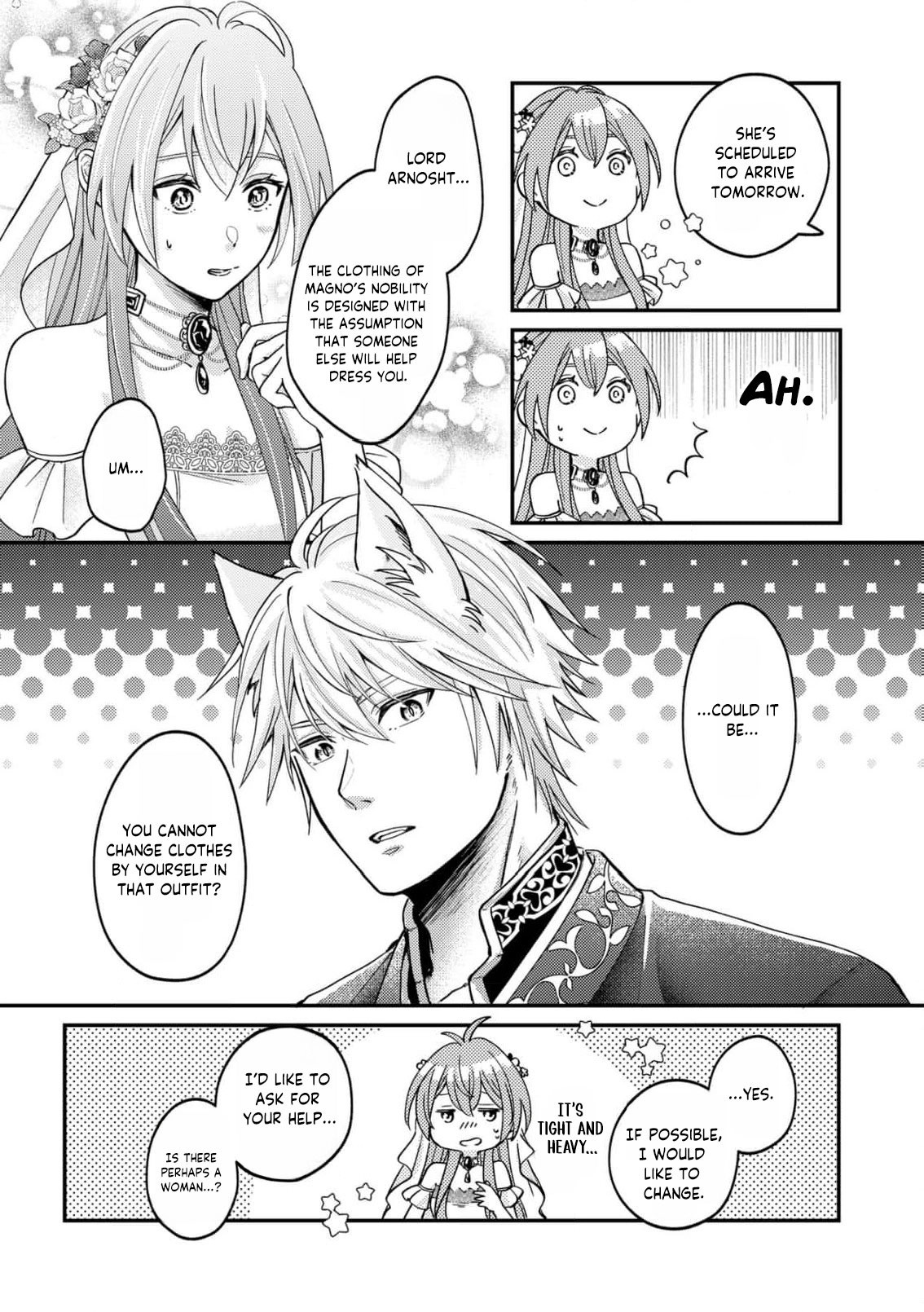 Ippiki Ookami no Hanayome - Kekkon Toujitsu ni "Kijo wo Aisenai" to Itteita Danna-sama no Yousu ga Okashii no desu ga Chapter 1 page 29 - 