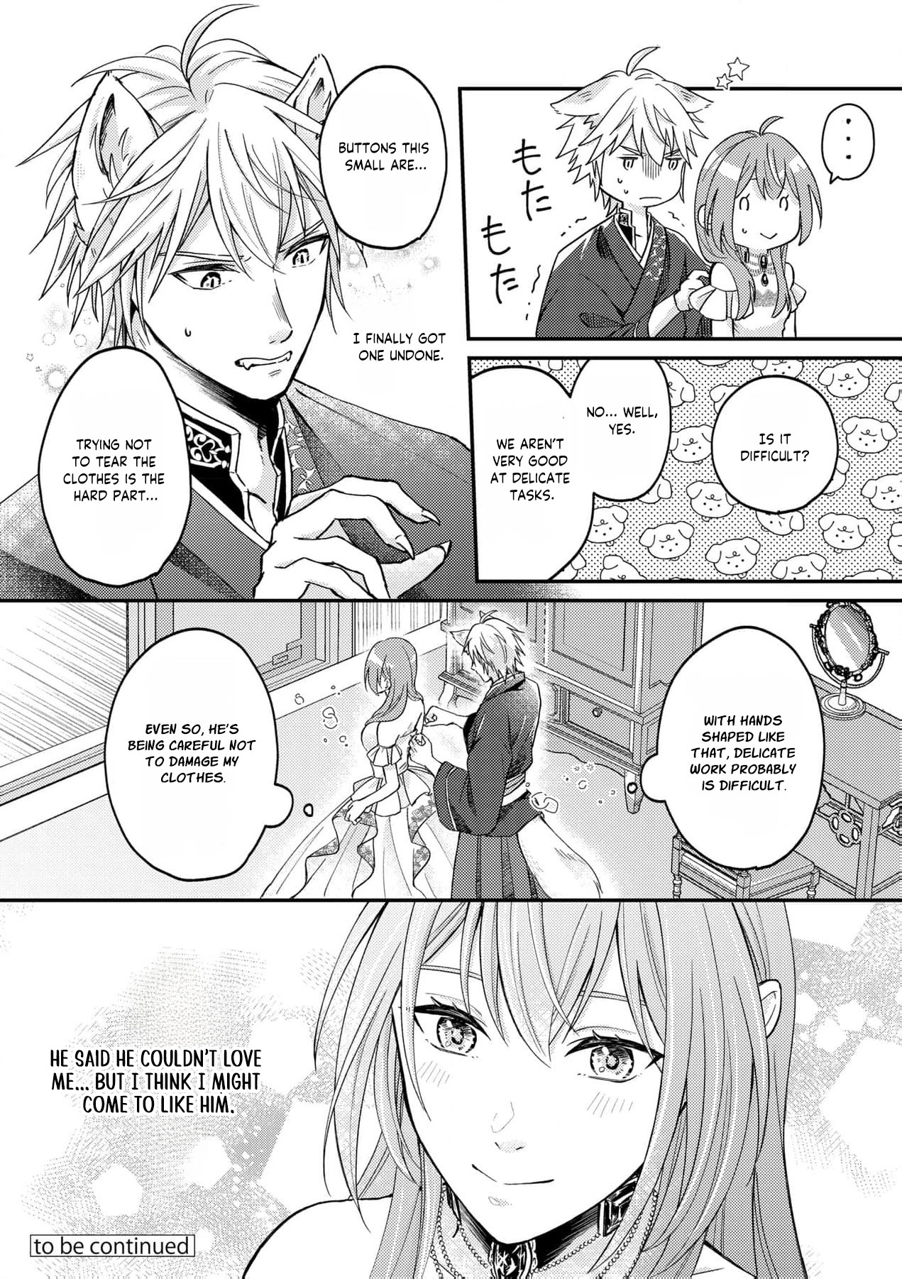 Ippiki Ookami no Hanayome - Kekkon Toujitsu ni "Kijo wo Aisenai" to Itteita Danna-sama no Yousu ga Okashii no desu ga Chapter 1 page 33 - 