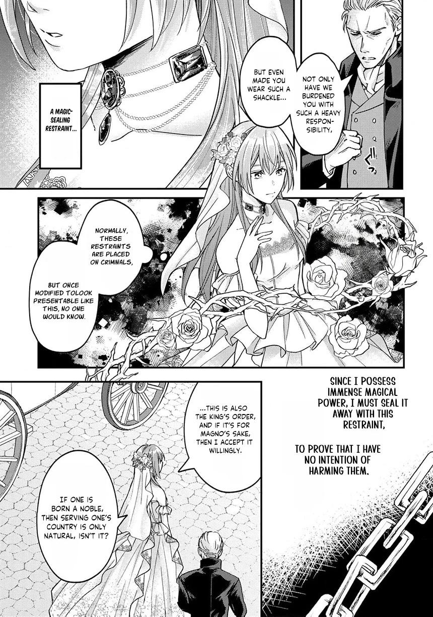 Ippiki Ookami no Hanayome - Kekkon Toujitsu ni "Kijo wo Aisenai" to Itteita Danna-sama no Yousu ga Okashii no desu ga Chapter 1 page 8 - 