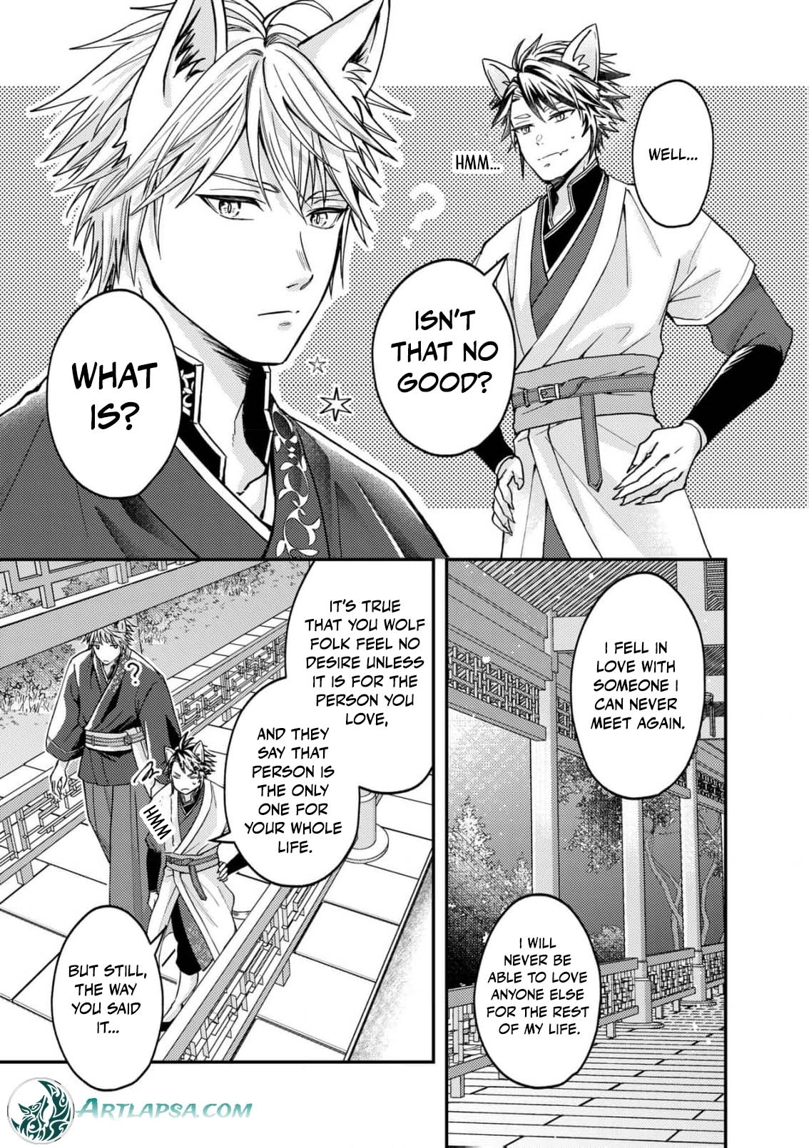 Ippiki Ookami no Hanayome - Kekkon Toujitsu ni "Kijo wo Aisenai" to Itteita Danna-sama no Yousu ga Okashii no desu ga Chapter 2 page 18 - 