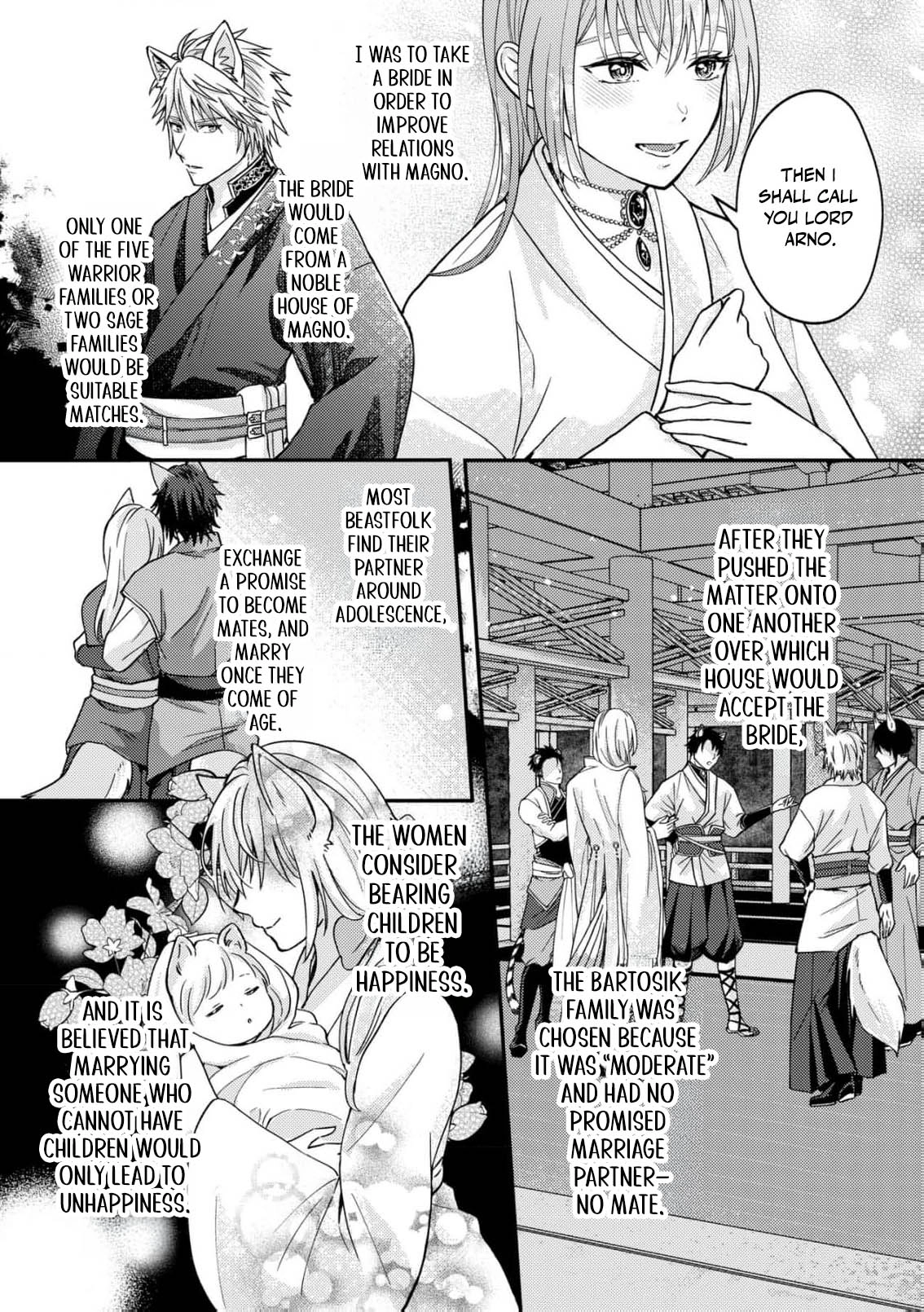 Ippiki Ookami no Hanayome - Kekkon Toujitsu ni "Kijo wo Aisenai" to Itteita Danna-sama no Yousu ga Okashii no desu ga Chapter 2 page 9 - 