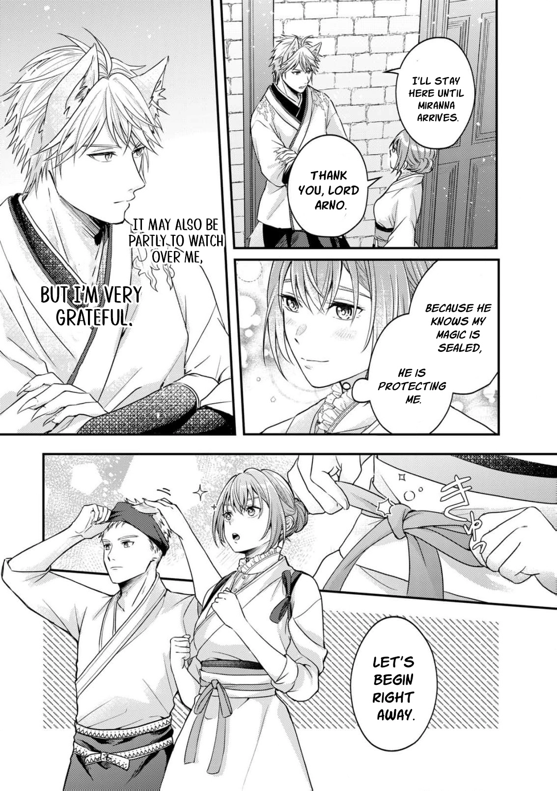 Ippiki Ookami no Hanayome - Kekkon Toujitsu ni "Kijo wo Aisenai" to Itteita Danna-sama no Yousu ga Okashii no desu ga Chapter 3 page 31 - 