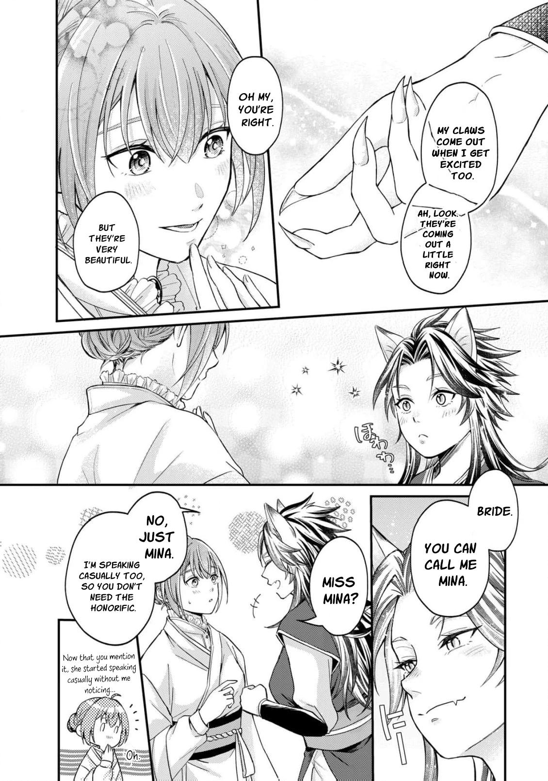 Ippiki Ookami no Hanayome - Kekkon Toujitsu ni "Kijo wo Aisenai" to Itteita Danna-sama no Yousu ga Okashii no desu ga Chapter 3 page 8 - 