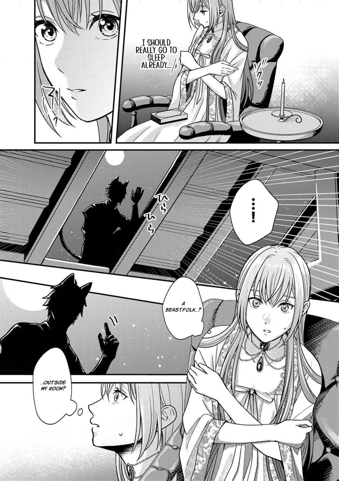 Ippiki Ookami no Hanayome - Kekkon Toujitsu ni "Kijo wo Aisenai" to Itteita Danna-sama no Yousu ga Okashii no desu ga Chapter 4 page 17 - 