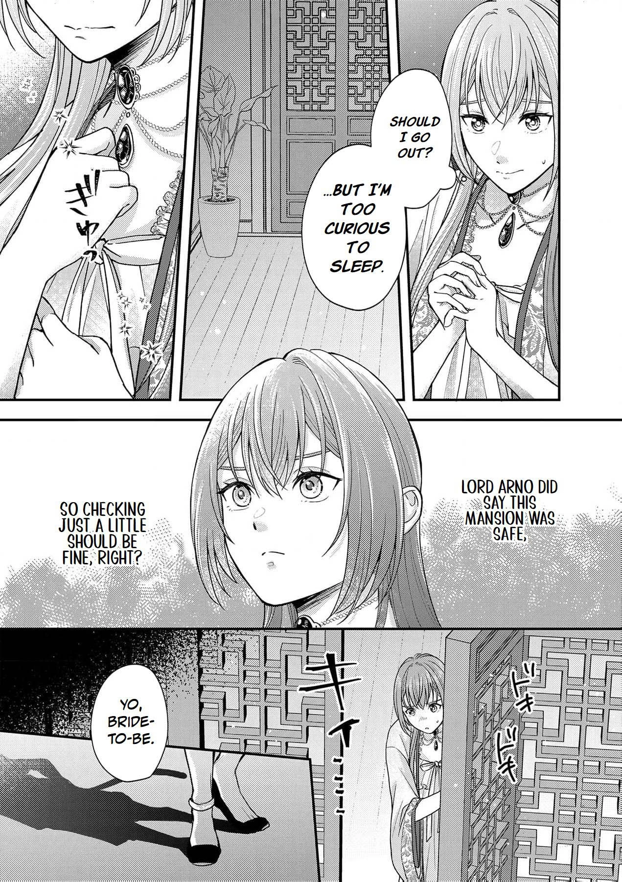 Ippiki Ookami no Hanayome - Kekkon Toujitsu ni "Kijo wo Aisenai" to Itteita Danna-sama no Yousu ga Okashii no desu ga Chapter 4 page 18 - 