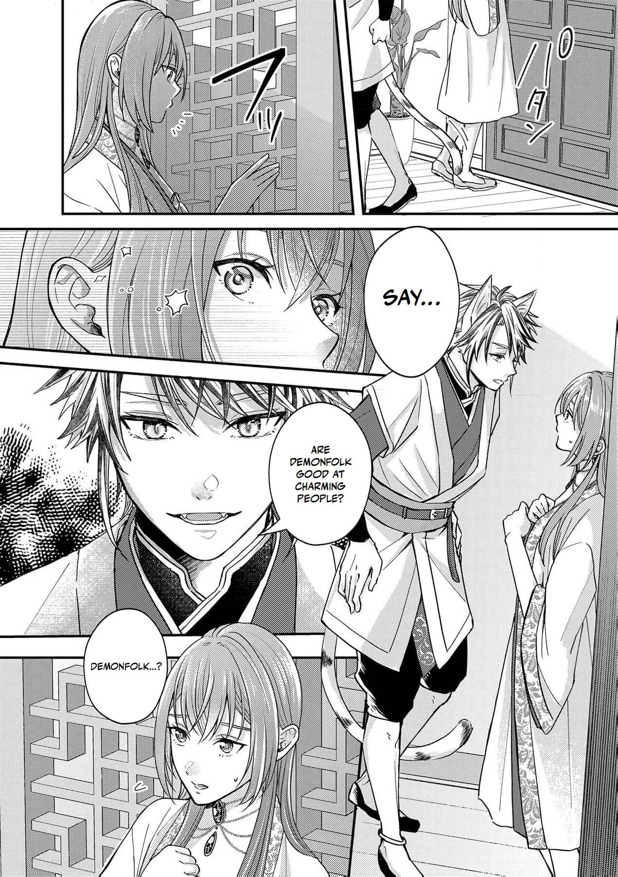 Ippiki Ookami no Hanayome - Kekkon Toujitsu ni "Kijo wo Aisenai" to Itteita Danna-sama no Yousu ga Okashii no desu ga Chapter 4 page 21 - 