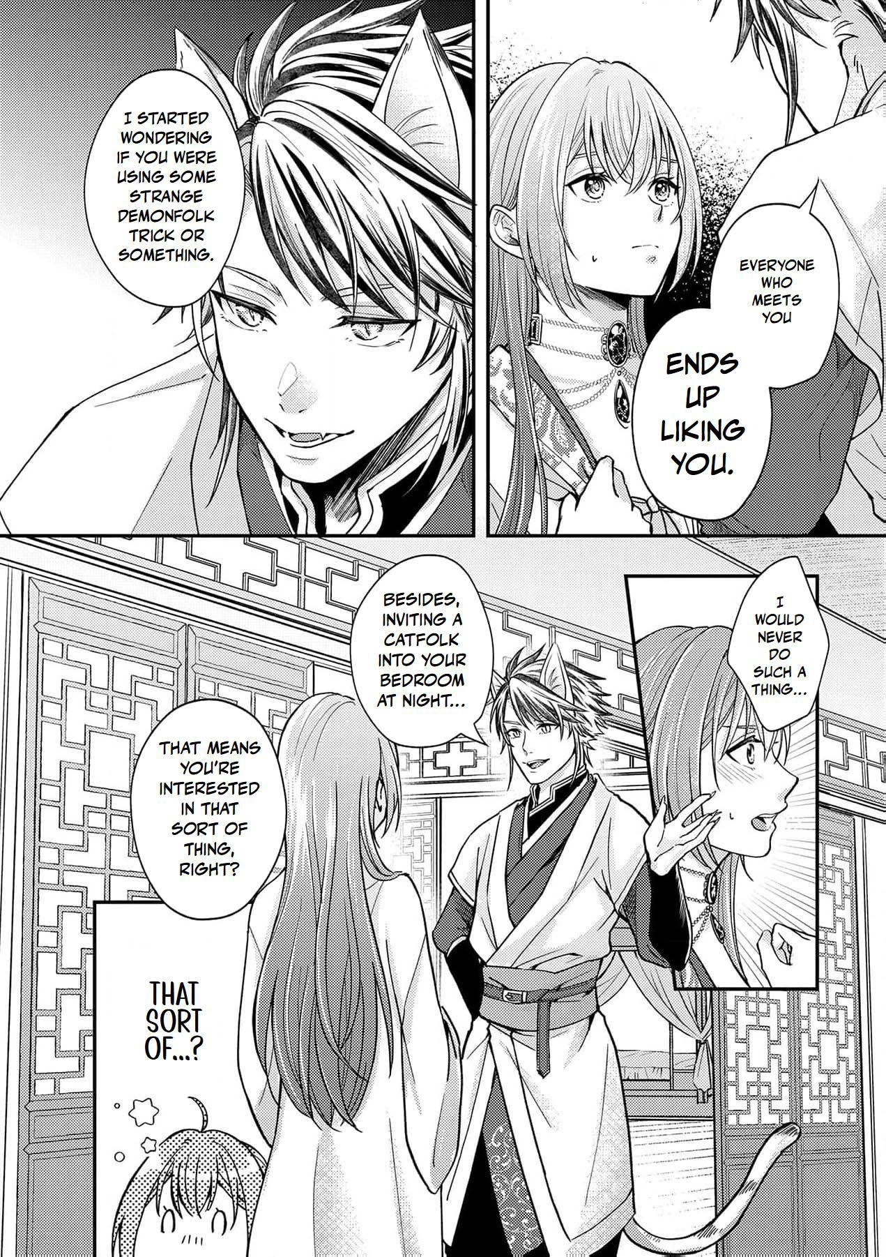 Ippiki Ookami no Hanayome - Kekkon Toujitsu ni "Kijo wo Aisenai" to Itteita Danna-sama no Yousu ga Okashii no desu ga Chapter 4 page 23 - 
